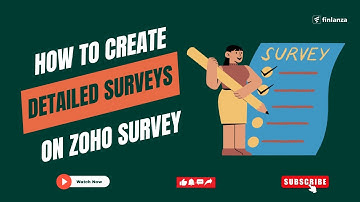 How To Create Detailed Surveys on Zoho Survey