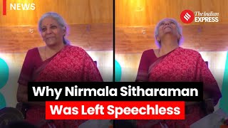 Nirmala Sitharaman Left Speechless To 'Govt My Sleeping Partner' Question