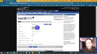 Astrill VPN Applet Setup on Wi-Fi Router through DD-WRT