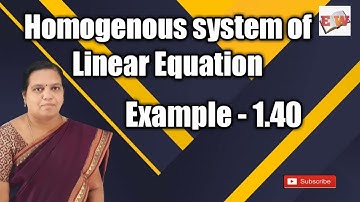TN NEW Syllabus Class 12 | Application of Matrices and determinants | Example - 1.40 |  Edu world