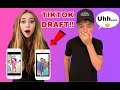 Reacting To My Brother’s TikTok DRAFTS *PIKER EXPOSED* 😱 | Alex Bryant