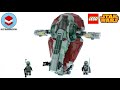 LEGO Star Wars 75312 Boba Fetts Starship Speed Build