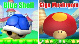 Super Mario Blue Shell vs Giga Mushroom