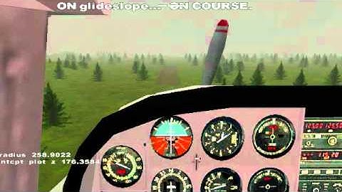 3DRAD - Light Plane ILS Approach