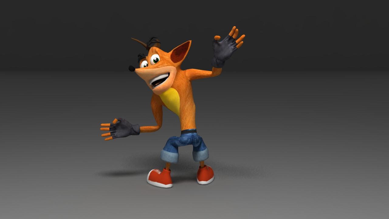 Crash Bandicoot 3D Animation Dancing Demo Reel By Logan - YouTube