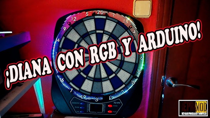 Dartchamp Diana electrónica con Indicador LED hasta 8 jugadores