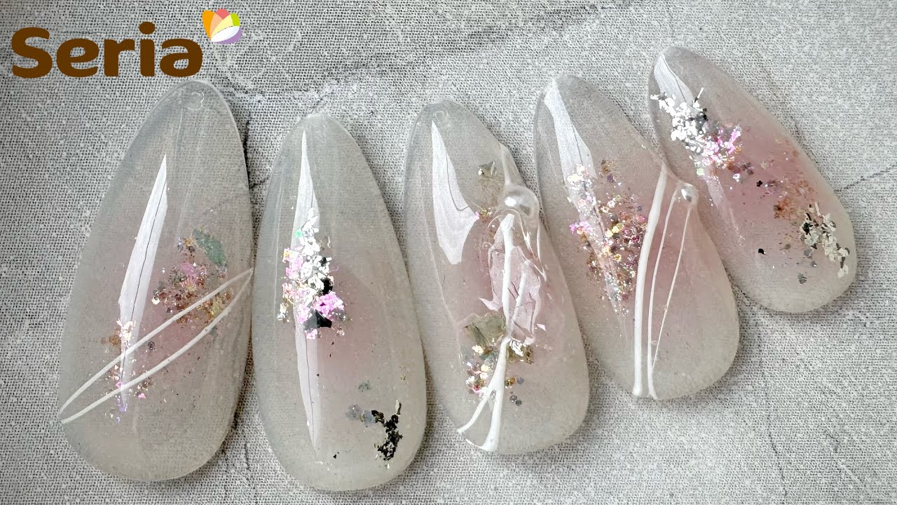 大人の綺麗めチークネイル🩰🫧