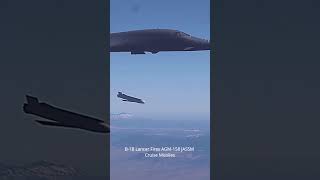 B-1B Lancer Fires Agm-158 Jm Cruise Missiles