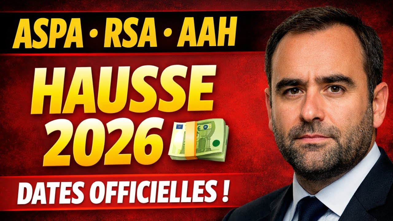 ASPA, RSA, AAH en 2026 : montants mis à jour et dates officielles dévoilées