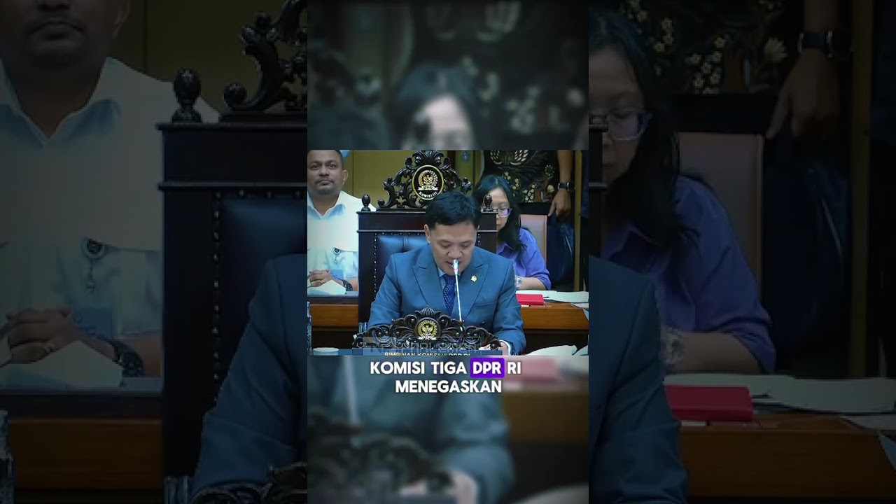 KESIUMPULAN RAPAT KERJA KOMISI TIGA DPR RI DENGAN KEPALA KEPOLISIAN NEGARA INDONESIA