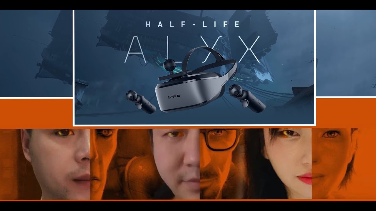 Real 4K 3840 x 2160 Great Gaming Experiance with Half-life: Alyx | DPVR E3 4K Gaming Combo