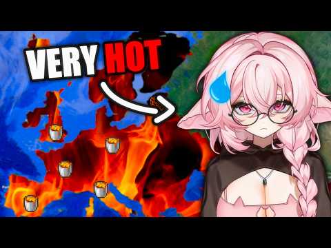 I AM SUPER HOT CLICK ME!!!βHOT Polish Vtuber Reacts to the heat wave in EU