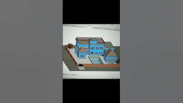 3d view #bunglow #civilengineering #revit #plan