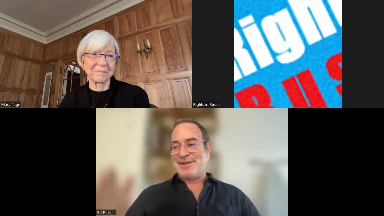 Rights in Russia Interview - with Ed Rekosh, innovative leader in the global human rights community.