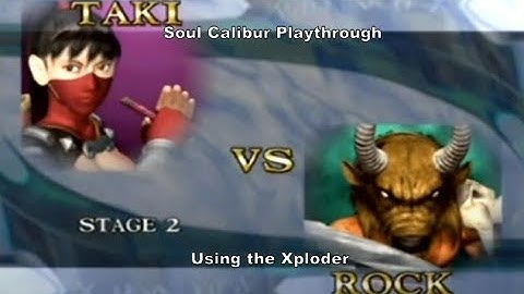 Soul Calibur Taki Playthrough using the Dreamcast Xploder :D #Dreamcast #Sega #DC #CheatCodes #Gamer
