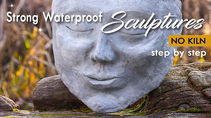 Air Dry Clay Alternative - Waterproof DIY Garden Sculpture IDEAS - Pal Tiya Premium FACE SCULPTURE