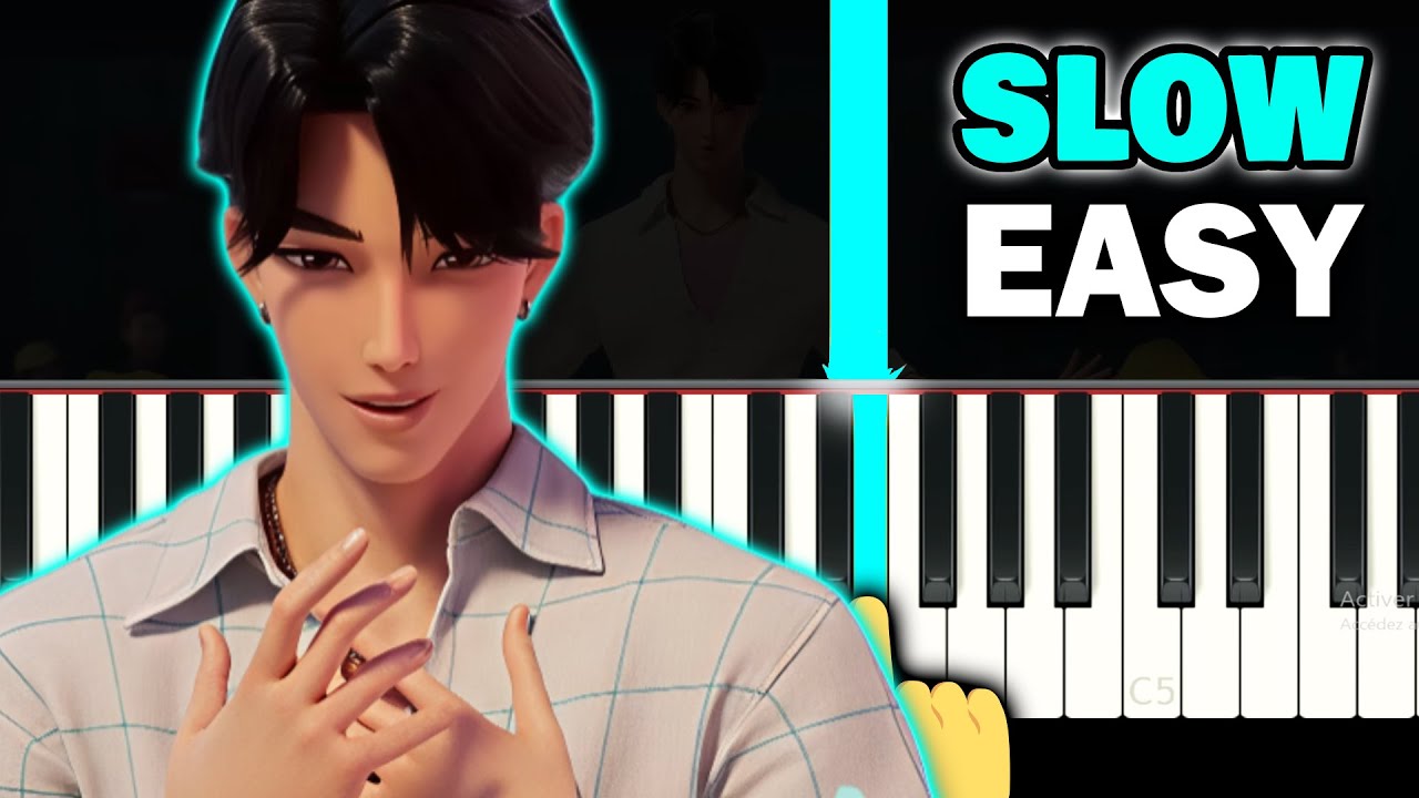 Soda Pop - K-Pop Demon Hunters (Saja Boys) - SLOW EASY Piano tutorial