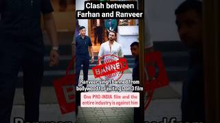 He's banned #youtubeshorts #shortvideo #bollywood #actor #ranveersingh #boycott #controversy #clash