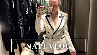 NAPI VLOG: SHOPPING VLOG, ARCÁPOLÁS, HAUL