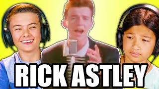 KIDS REACT TO NEVER GONNA HIT THOSE NOTES