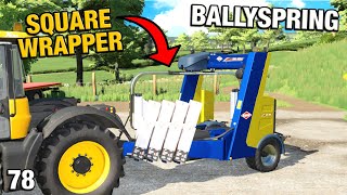 SAYING GOODBYE TO THE ROUND BALER BallySpring FS22 Ep 78