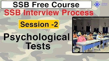 Psychological Tests SSB Interview Process | Tips To Clear Psychological Test | SSB Interview | Day 2
