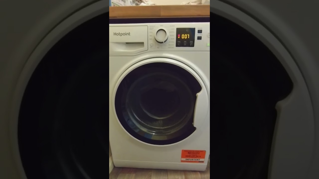 Hotpoint washing machine beeping , on spin or on wash cycle usually when spinning. No clue on why?