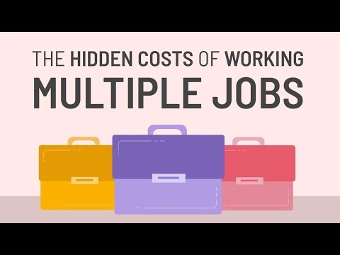 The Hidden Costs Of Working Multiple Jobs