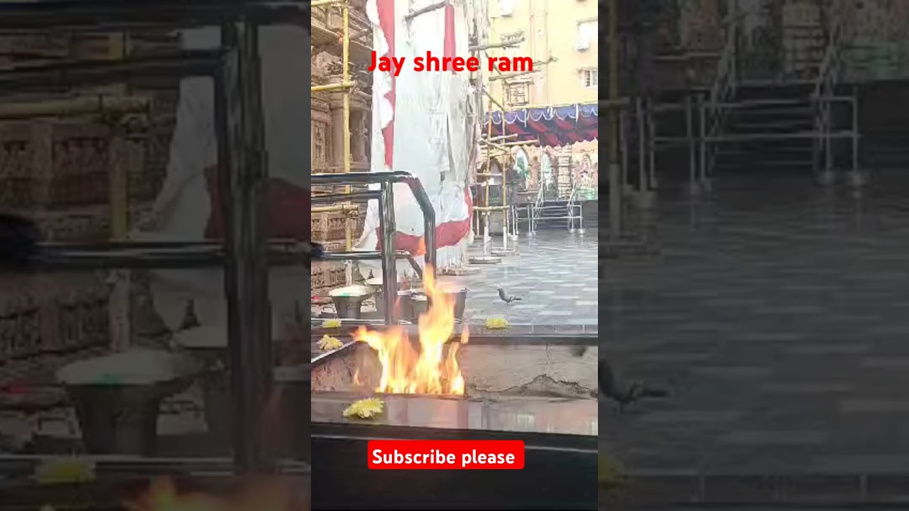 ayodhya me ram lala ki  puja yangya . pandit hemanta.