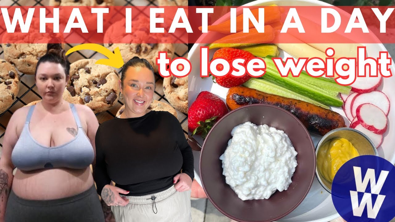 WHAT I EAT IN A DAY FOF WEIGHT LOSS ON WW ! MUSTARD LADY TIKTOK LUNCH