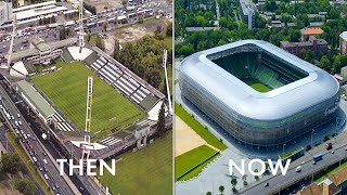 Hungary NB I Stadiums Then & Now