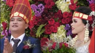 Prosesi Penyambutan pengantin Adat Batak Di Iringi Musik Arbab Bersama Nadeak Sister