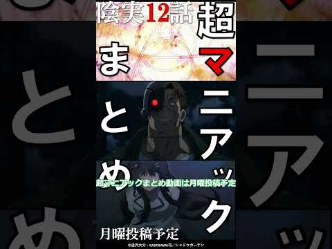 陰の実力者になりたくて！2期12話 異世界文字翻訳速報