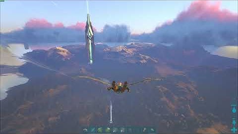 ARK: Survival Evolved -  Floating base on the sky