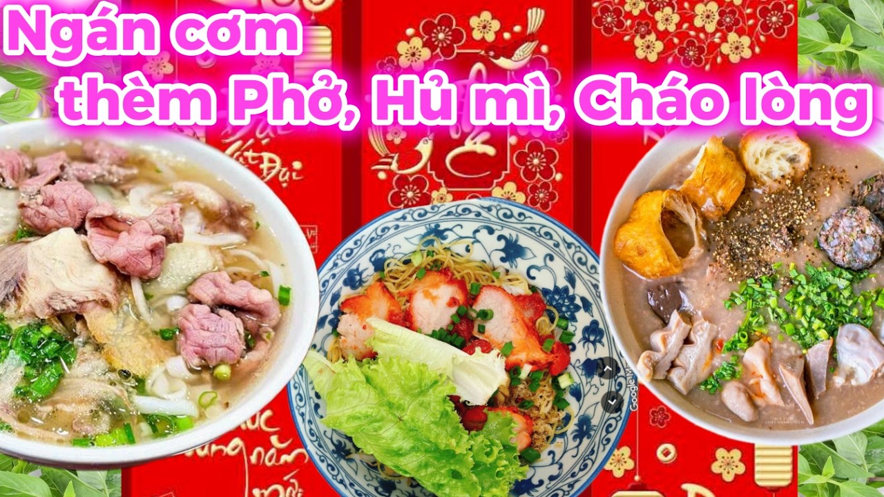 NGÁN THỊT MỠ DƯA HÀNH THÈM PHỞ CÂY DẦU Q5- MINH KÝ MÌ GIA Q11- CHÁO LÒNG CÔ BA ĐAKAO! Saigon's Best
