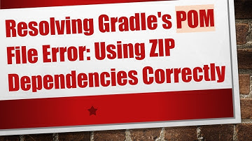 Resolving Gradle
