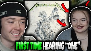 MY GIRLFRIEND'S FIRST TIME HEARING 'Metallica - One' | GENUINE REACTION