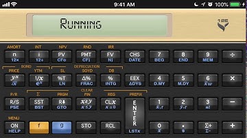Time value of money calculations with the HP 12C in HD