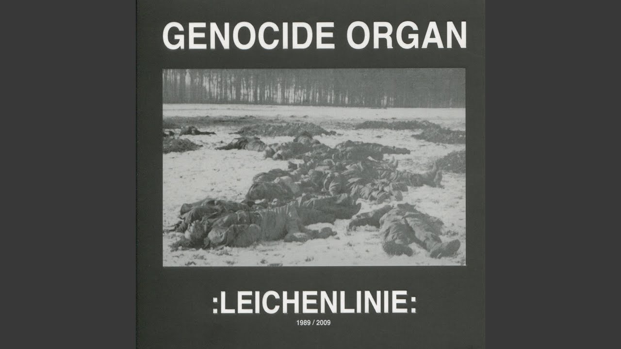 GENOCIDE ORGAN / LEICHENLINIE [LP - FABPROD13]：OTHER：アナログ 