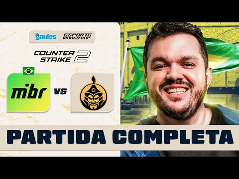 MIBR vs THE MONGOLZ - PARTIDA COMPLETA - ESPORTS WORLD CUP 2024