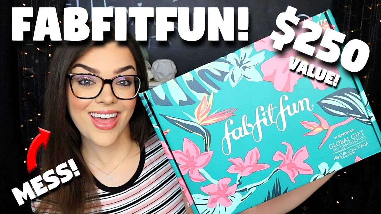 FAB or FLOP?! FabFitFun Summer 2019 Unboxing! + Im A MESS!