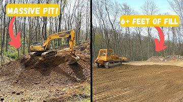 I needed over 6 FEET of FILL to build my DREAM WORKSHOP (Build Pt.3)