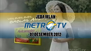 Jeda Iklan Metro TV (07 Desember 2012)