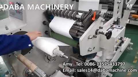 Automatic high speed blank label rotary die cutting machine