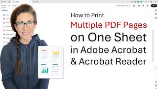How to Print Multiple PDF Pages on One Sheet in Adobe Acrobat and Acrobat Reader (PC & Mac)