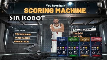 NBA 2k20 scoring machine build