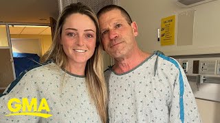 Daughter surprises dad with kidney donation l GMA