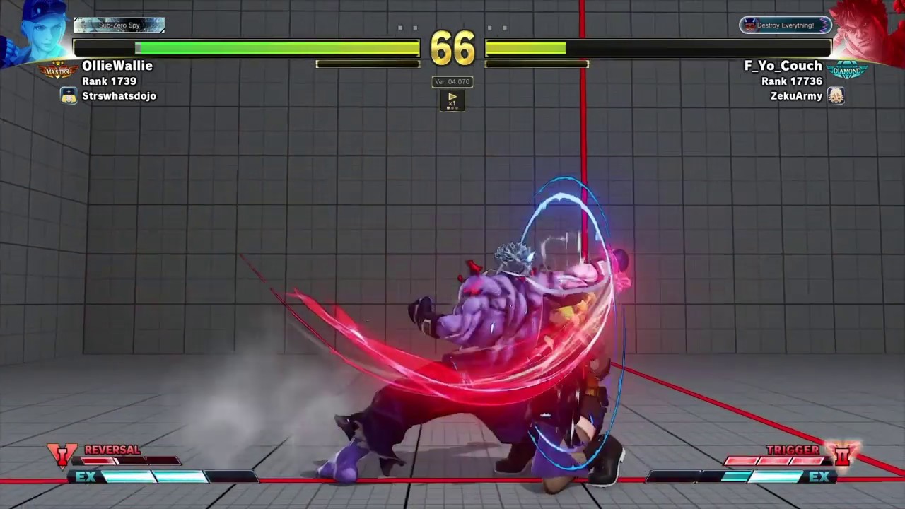 STREET FIGHTER V AE Lucia vs Kage S4