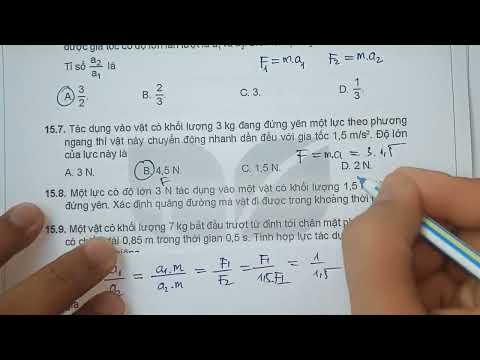 Video VẬT LÝ 10 - GIẢI SÁCH BÀI TẬP - BÀI 15: ĐỊNH LUẬT II... - youtube
