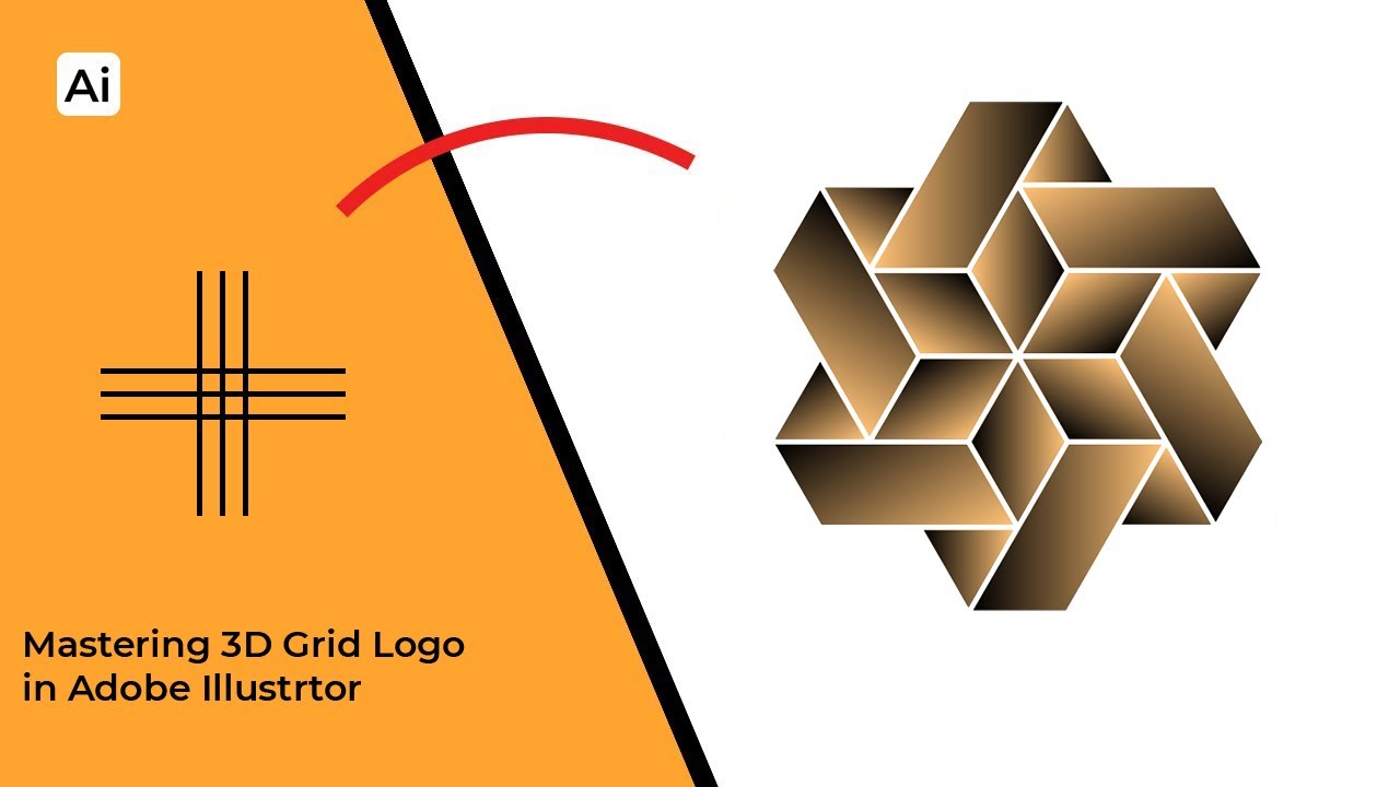 Mastering 3D Logo Design With Grids In Illustrator YouTube Mastering 3d logo design with grids in illustrator youtube